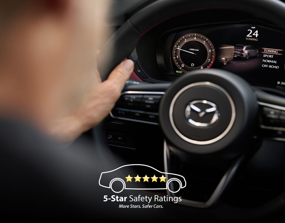 Mazda CX-70 Safety – 2025 NHTSA 5-Star Overall Safety Rating