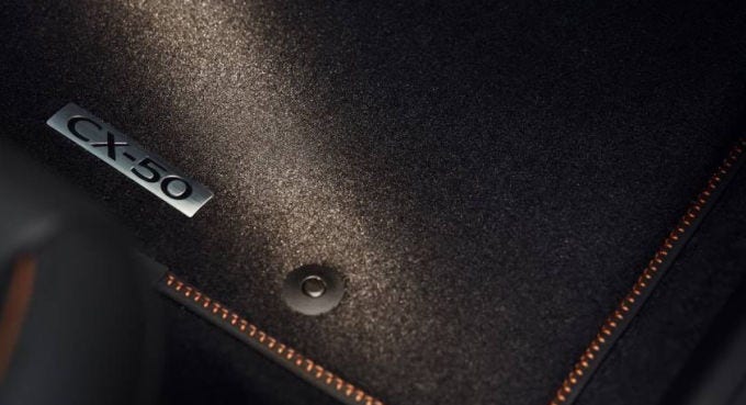 Accesorios para el Mazda CX-50 2026  –  Alfombras de gran calidad