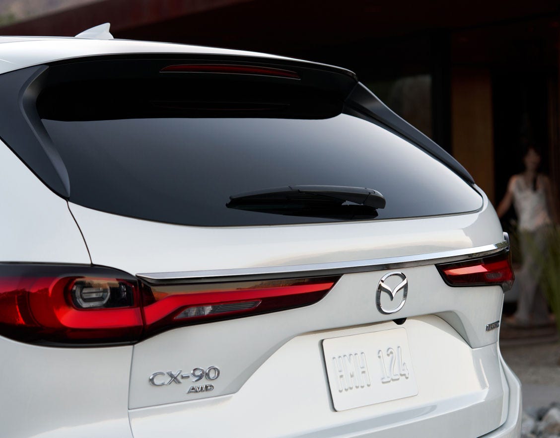 Mazda CX-90 PHEV Accessories – Liftgate Garnish