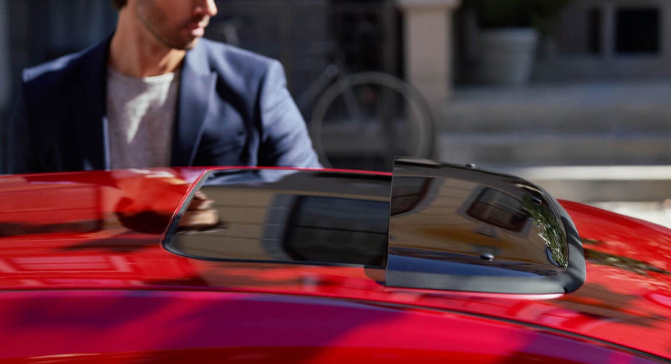 2026 Mazda3 Hatchback Accessories – Moonroof Wind Deflector