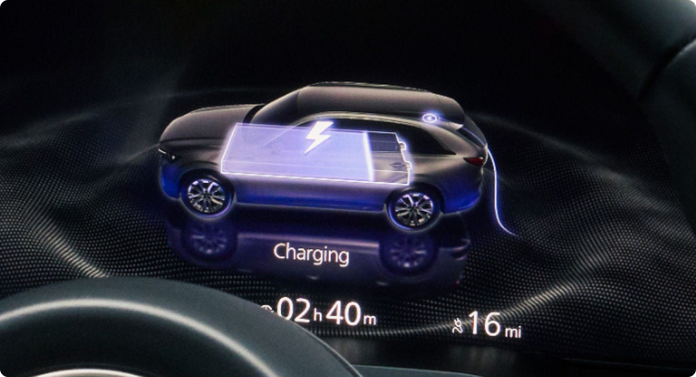 2026 Mazda CX-90 PHEV SUV – Charging with Level 1 or Level 2 AC Charger