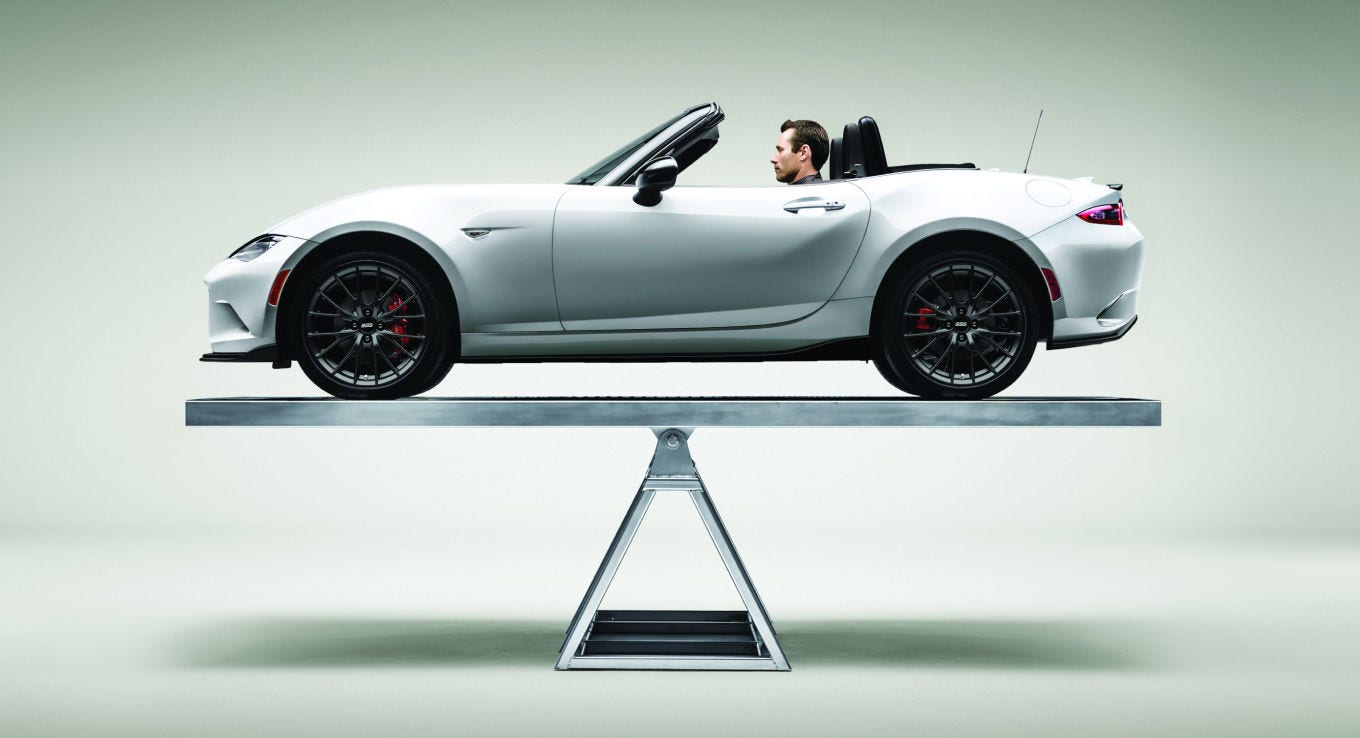 2026 Mazda MX-5 Miata – 50:50 Weight Distribution