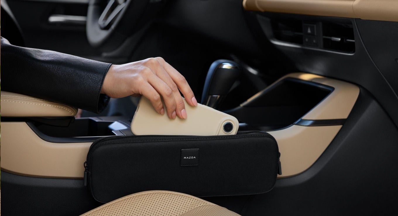 2026 Mazda CX-5 Accessories – Front Seat Organizer