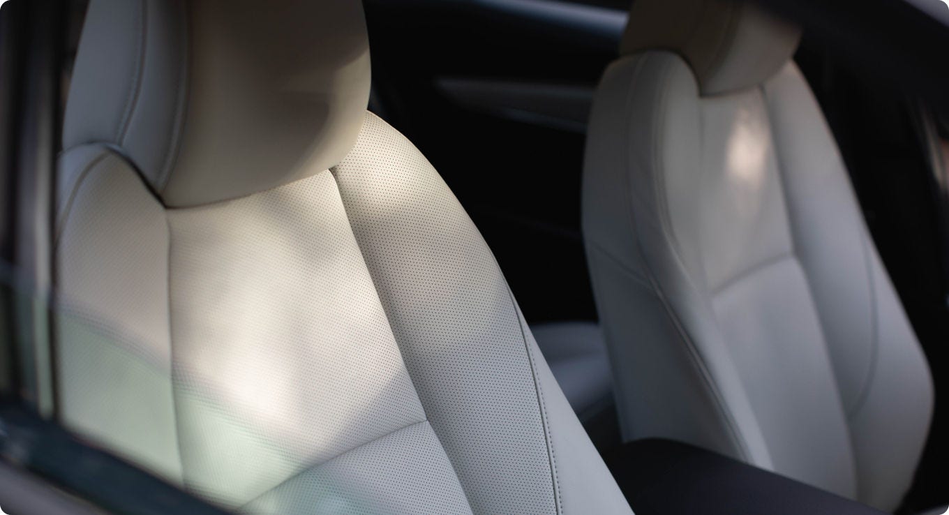 2026 Mazda3 Sedan – Leather Interior