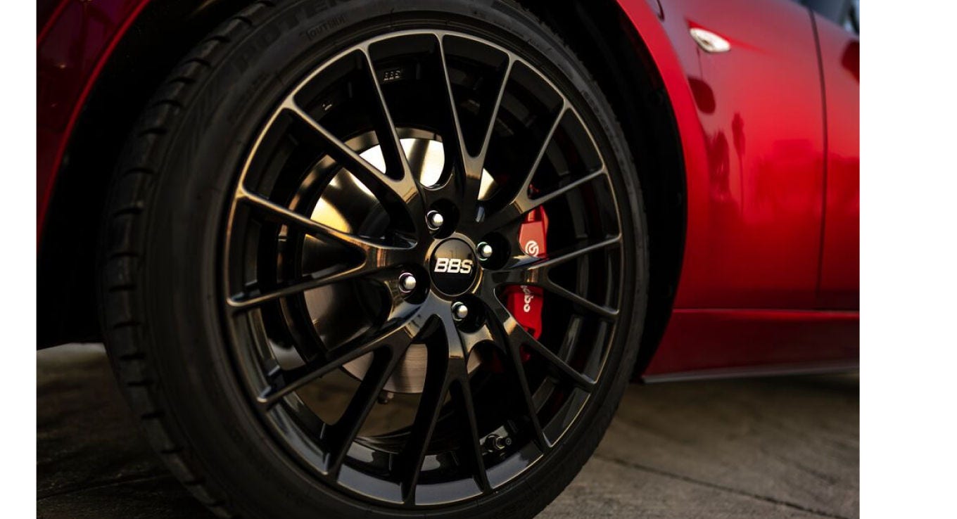 2026 Mazda MX-5 Miata RF – 17-inch BBS Wheels