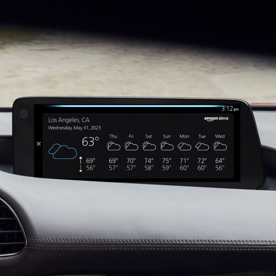 2026 Mazda3 Sedan – Available Alexa Built-In