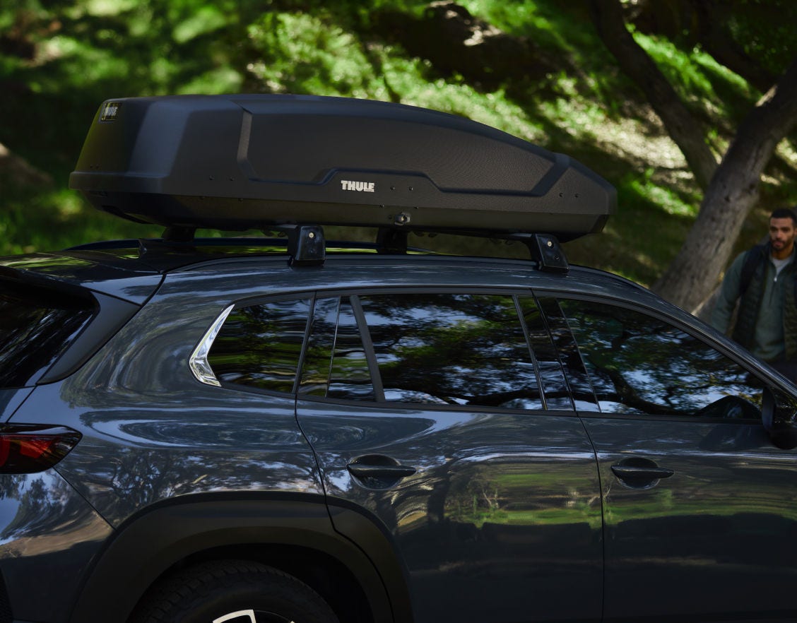 Accesorios para el Mazda CX-50 2026  –  Caja de carga para techo