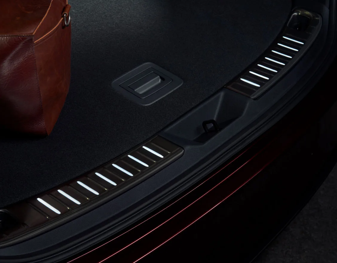 Mazda CX-90 Accessories – Illuminated Cargo Scuff Plate