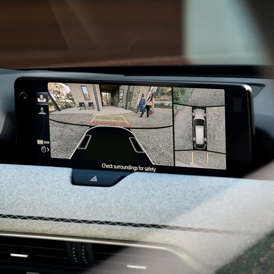 2027 Mazda CX-90 Safety – 360º View Monitor with See-Through View