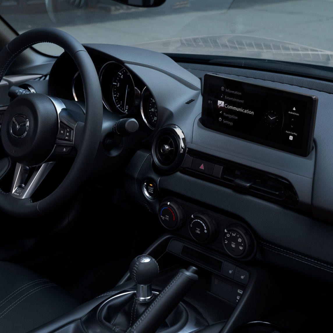 2026 Mazda MX-5 Miata – Cabin with 8.8-ince Display Screen