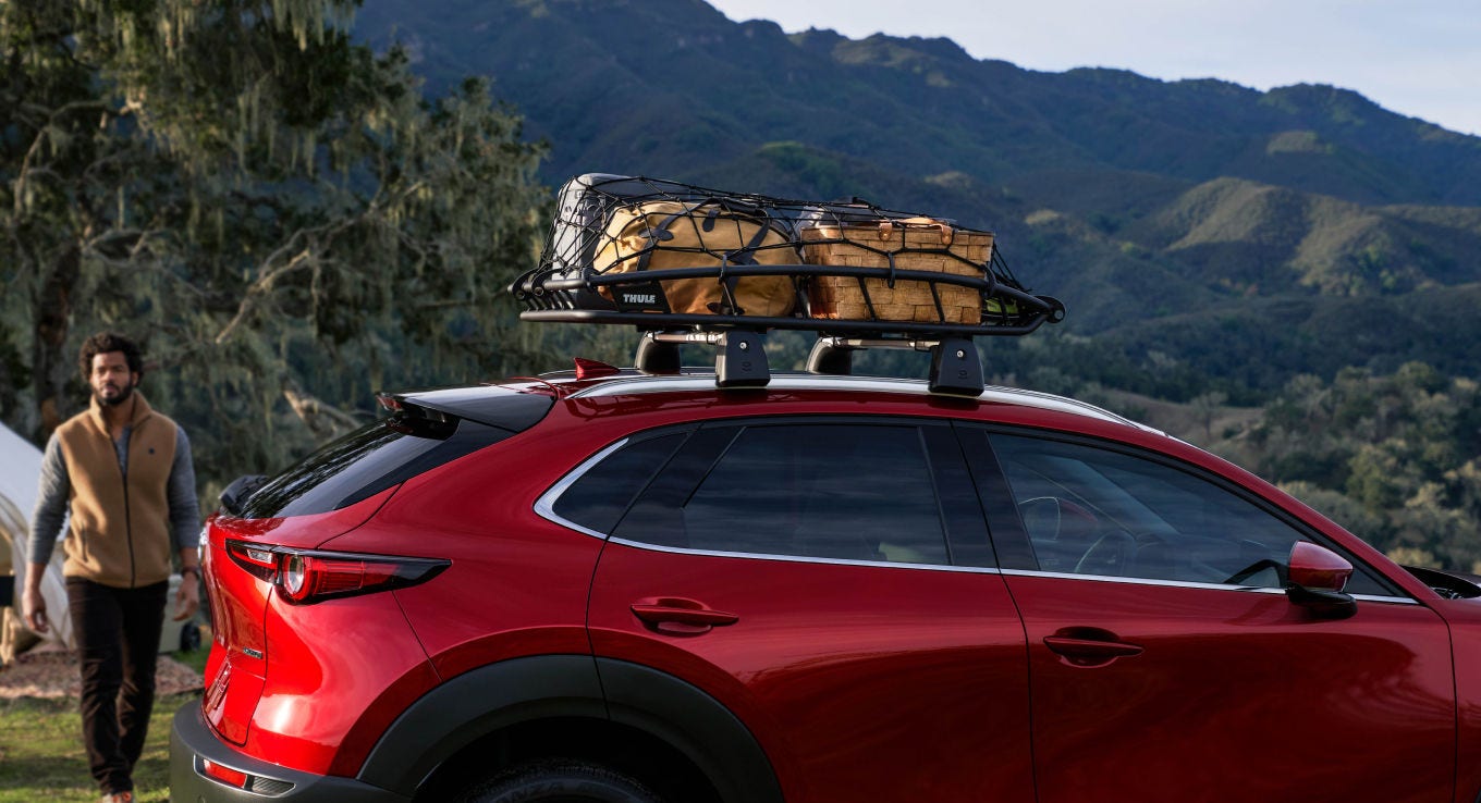 2026 Mazda CX-30 Accessories Thule Roof Basket