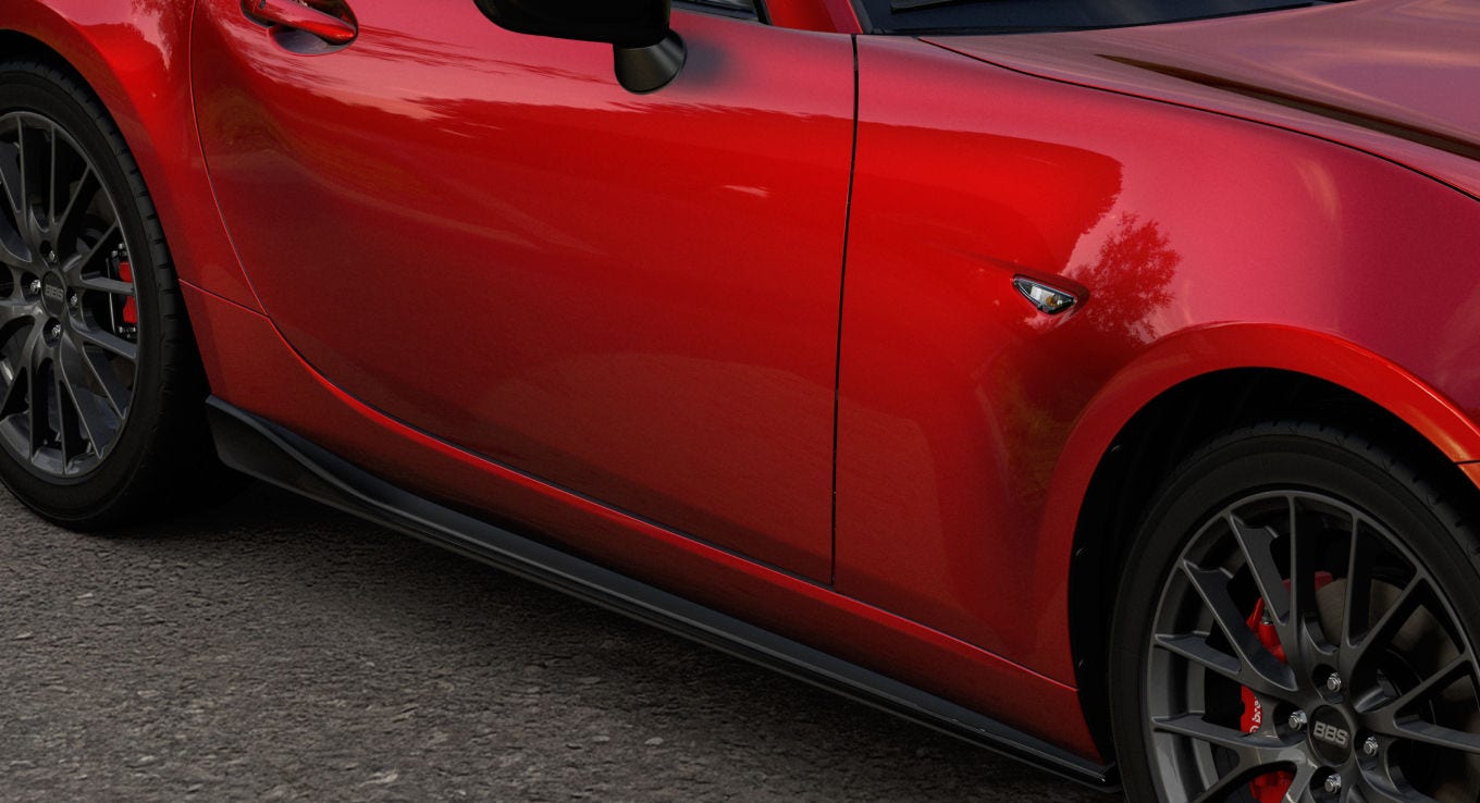 Accesorios del Mazda MX-5 2026  –  Faldones laterales