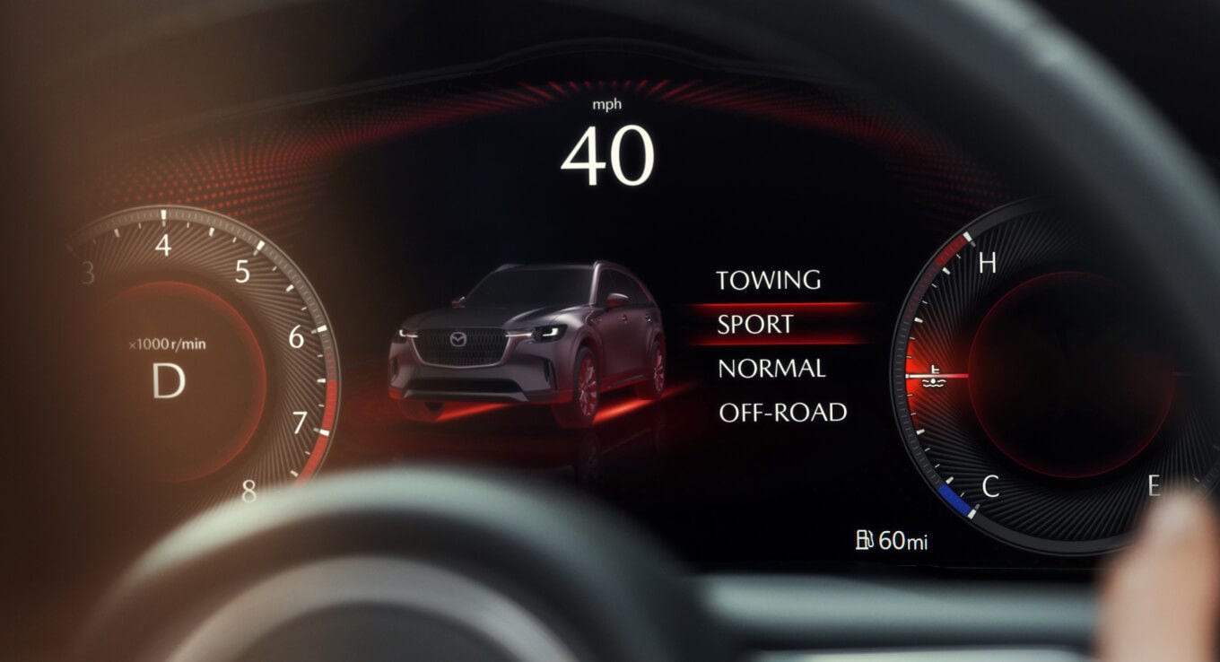 2026 Mazda CX-90 – Flexible Mi-Drive Technology