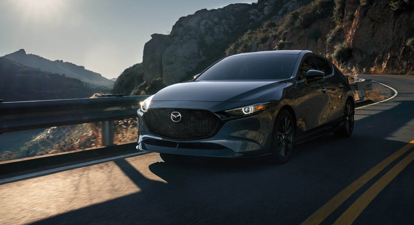 2026 Mazda3 Hatchback – Available i-Activ AWD®
