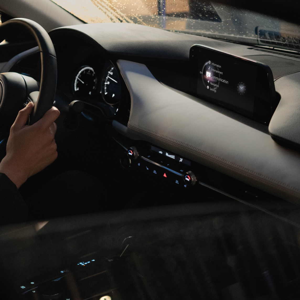 2026 Mazda3 Hatchback – Full Color Center Display