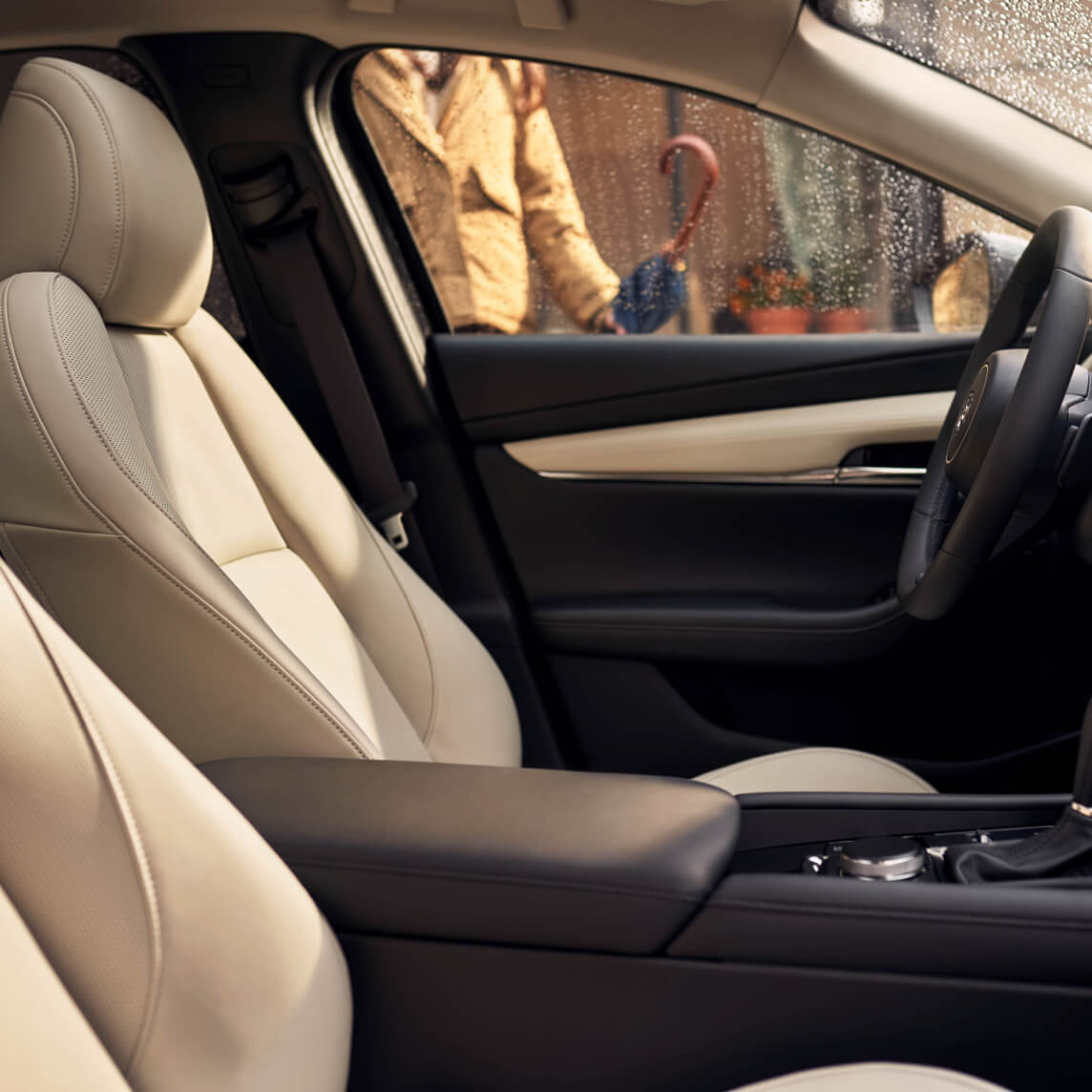 2026 Mazda3 Sedan – Leather Trimmed Seats
