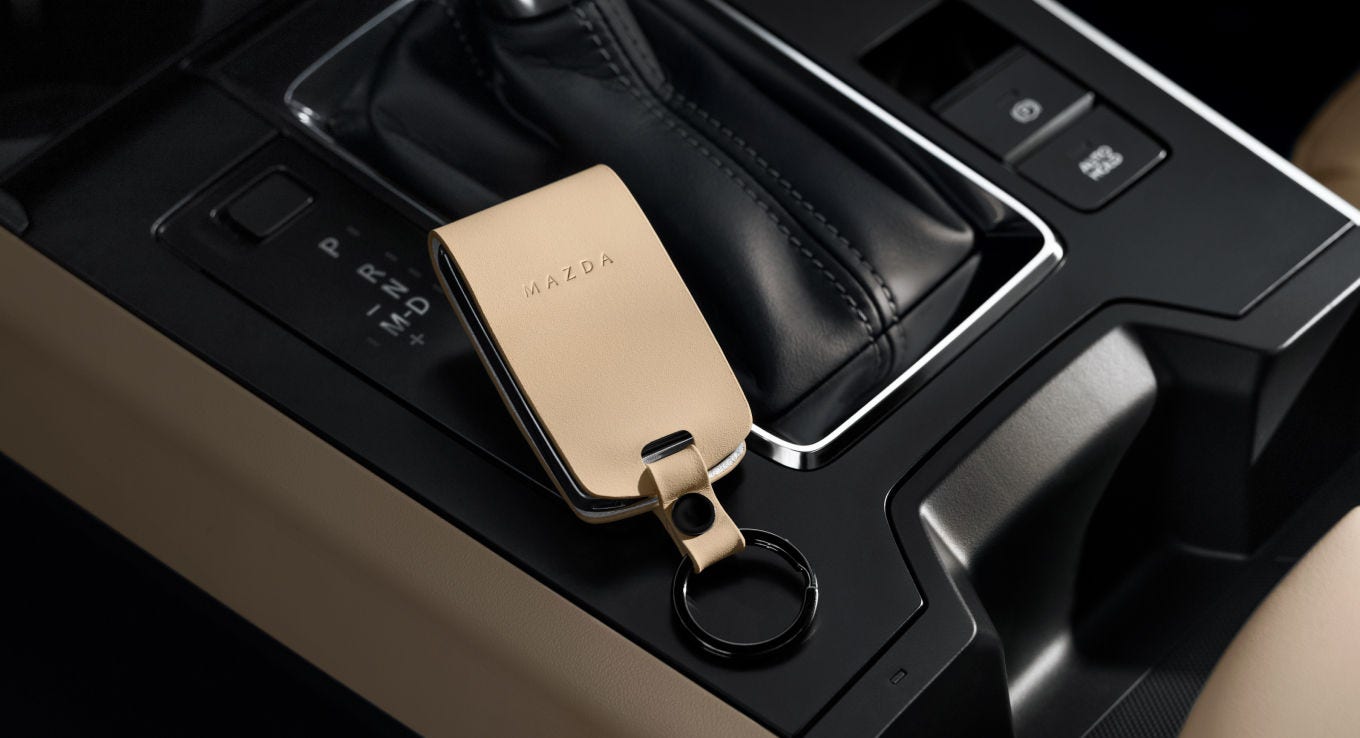 2026 Mazda CX-5 Accessories – Leather Key Fob