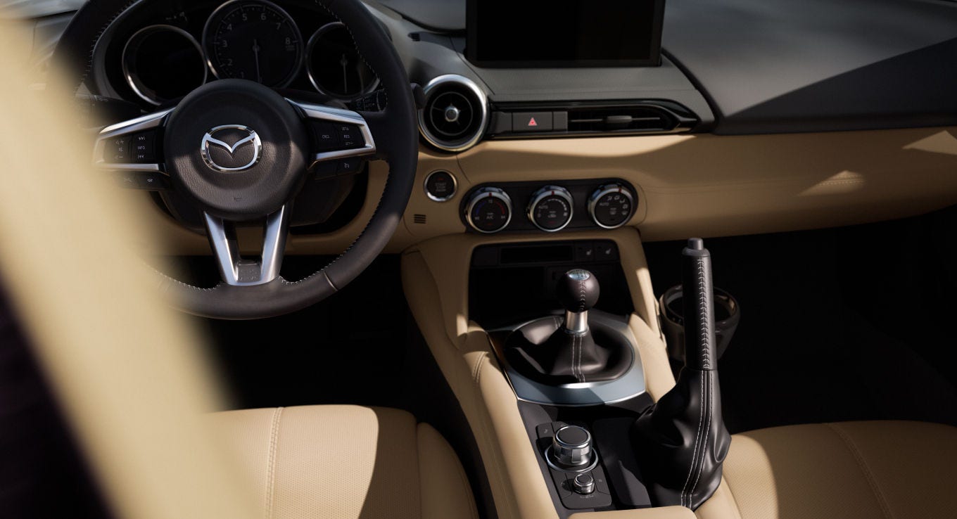 2026 Mazda CX-70 – Interior Cabin with Red Nappa Leather-Trimmed Seats