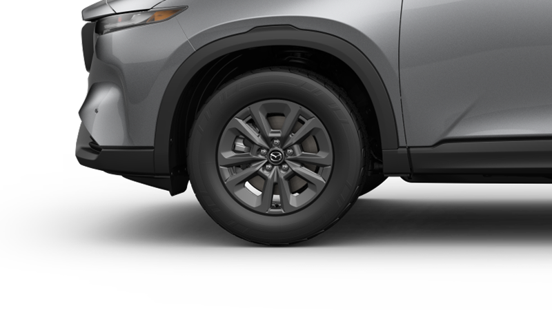 2026 Mazda CX-5 – 17" Aluminum-alloy wheels with Gray Metallic finish