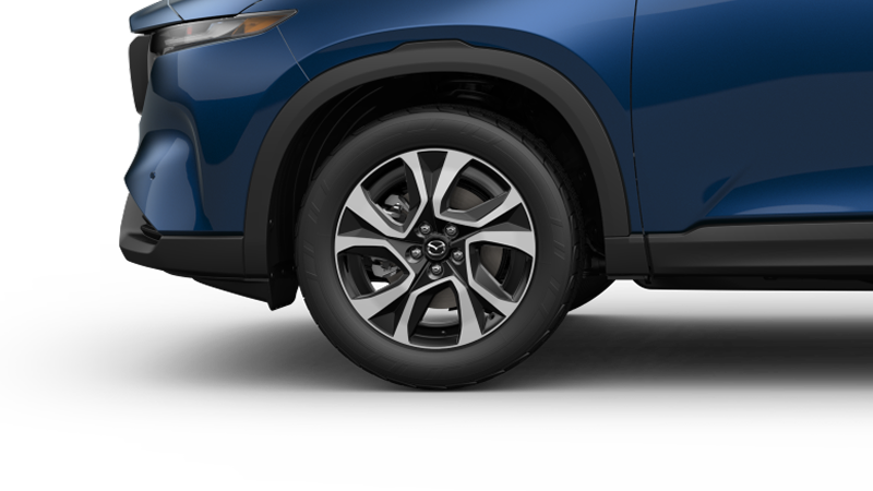 2026 Mazda CX-5 – 19" Aluminum-alloy wheels Machine cut with Black Metallic finish