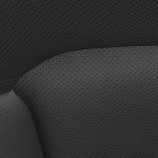 2026 Mazda CX-50 Hybrid - Black Leather With Brown Interior Swatch