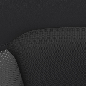2026 Mazda CX-50 Interior Swatch - Black  Leatherette With Gray
