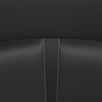 2026 Mazda CX-90 Interior Swatch – Black Leatherette