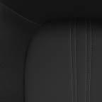 2026 Mazda MX-5 Miata Interior Swatch  -  Black Cloth with Suede Inserts