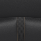 2027 Mazda CX-90 Interior Swatch  –  Piel sintética negra