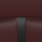 2027 Mazda CX-90 Interior Swatch  –  Piel Nappa roja