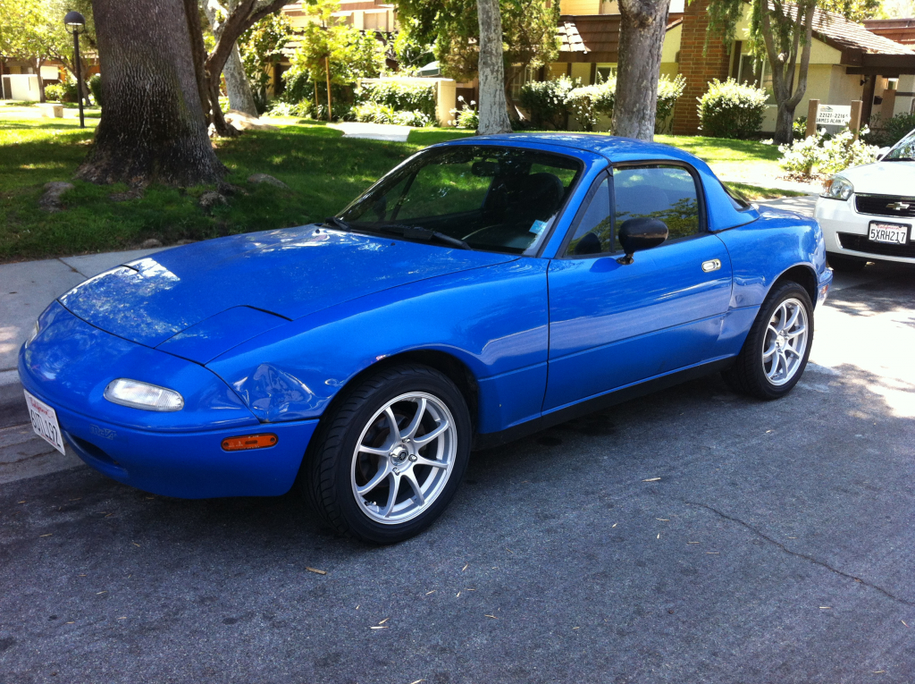 1990 MX-5 Painted in Mariner Blue