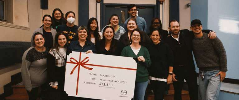 Mazda Donates to PS 63 Star Academy