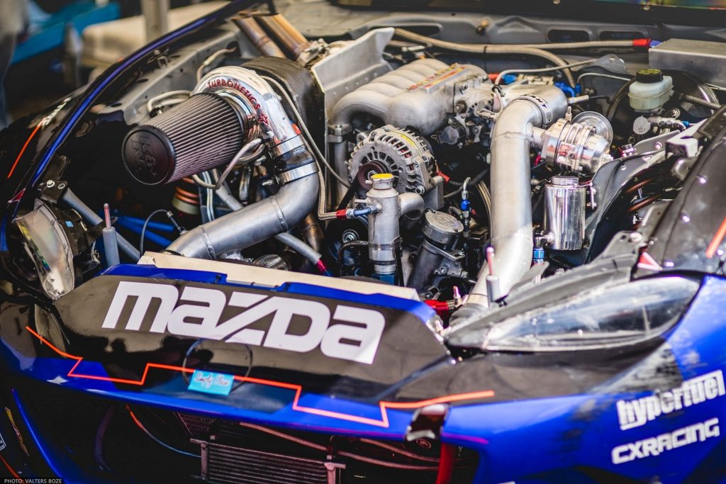 Mazda Race Car Engine