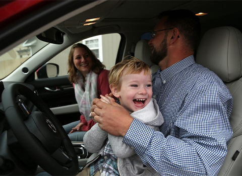 U.S. Marine Corporal Robert Hamilton III and Family  –  Mazda Drive for Good