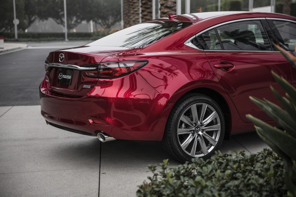 Soul Red Crystal Mazda 6 Sedan – Side View