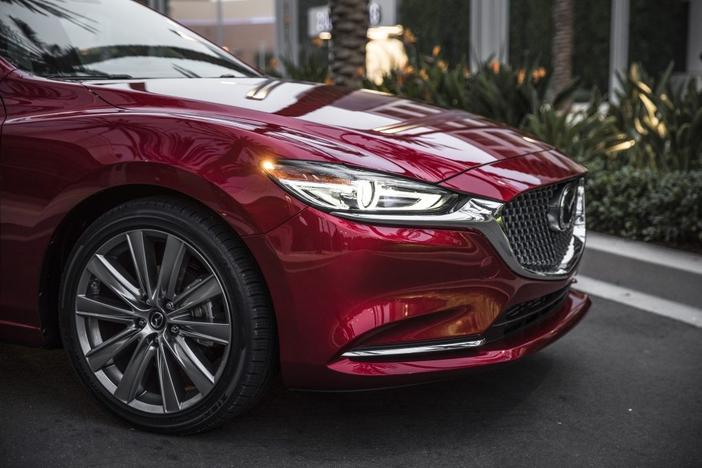 Soul Red Crystal Mazda 6 Sedan – Front of Vehicle