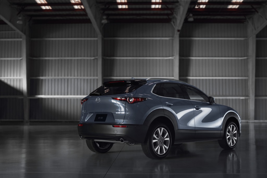 2020 Mazda CX-30 Crossover SUV Rear Side View