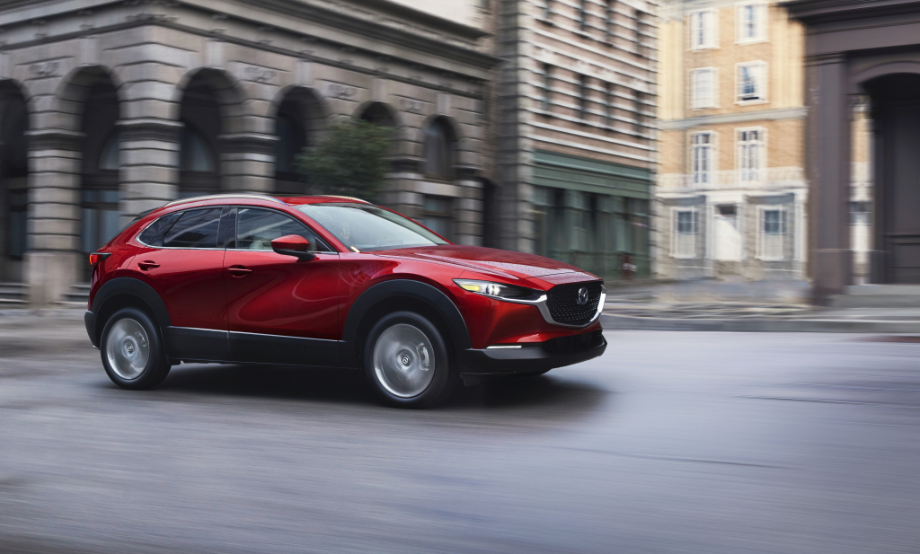Red Mazda CX-30
