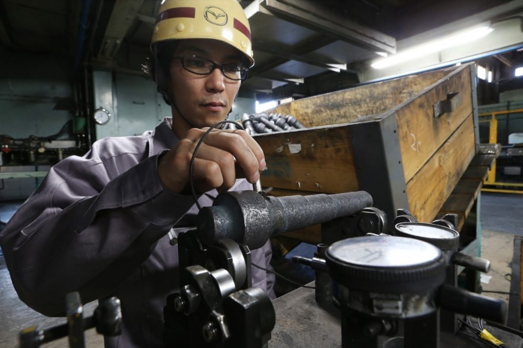 Mazda Design Process  –  Metal Forging Craftsman