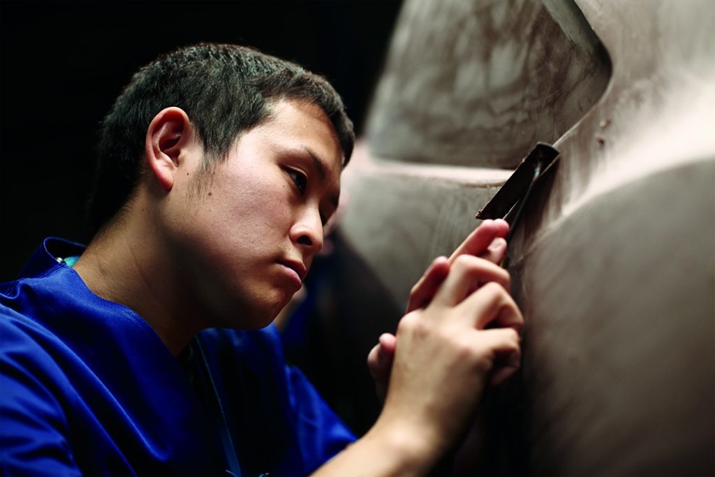 Proceso de maestría de diseño de Mazda  –  Sculpting Clay Model