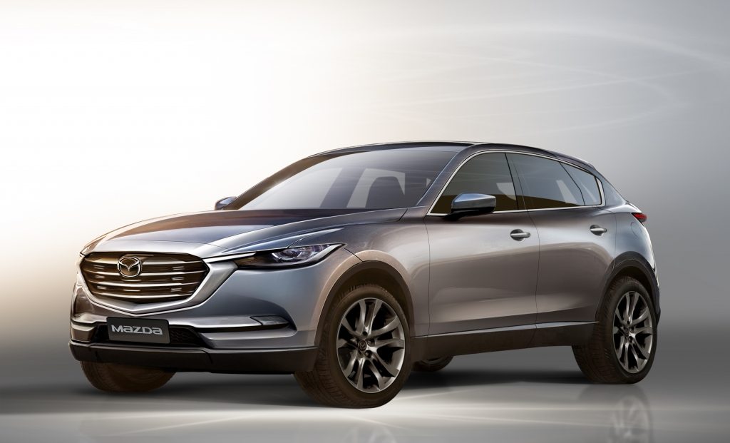 Mazda Vehicle Design Concept Sketch