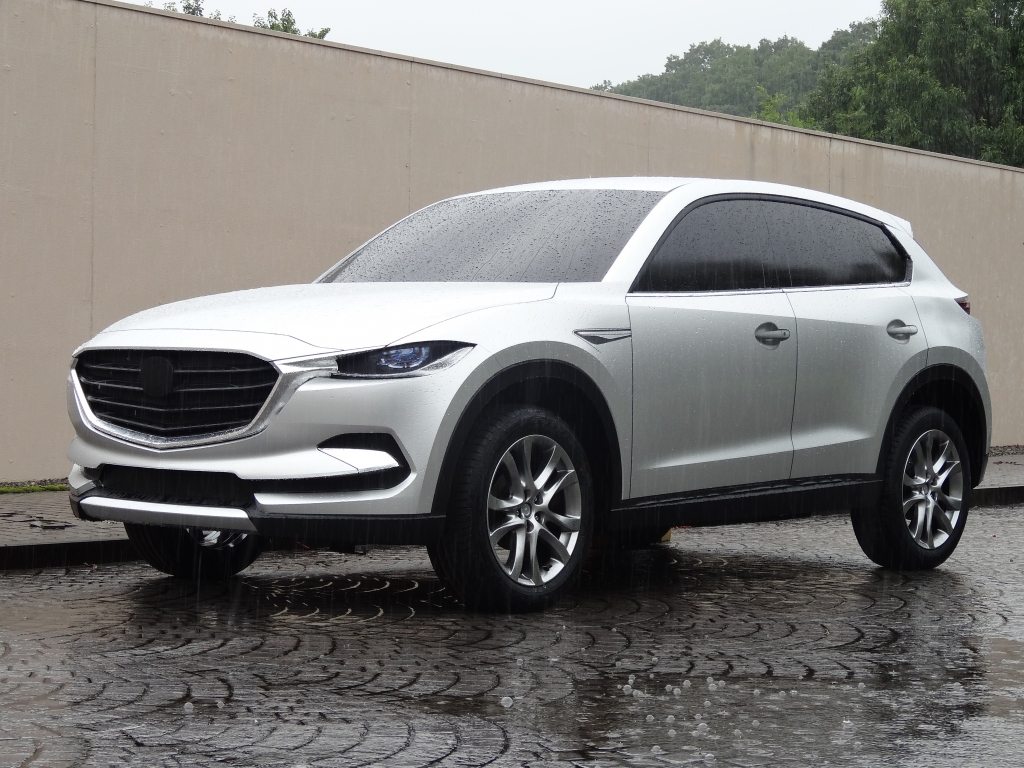 Mazda Vehicle Full Scale Model in an Early Phase