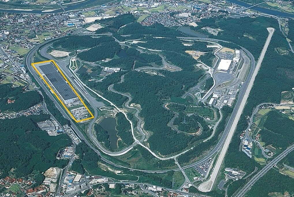 La planta de Miyoshi, donde se fabrican las piezas de los motores Mazda