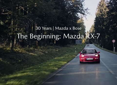 Mazda RX-7  –  con Bose