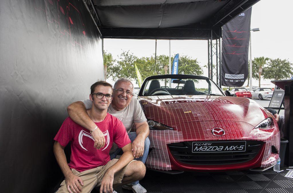 One-Millionth Mazda MX-5 Miata on Display