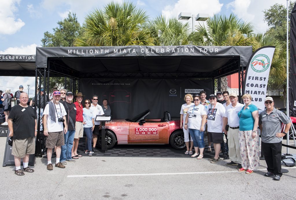 One-Millionth Miata Celebration Tour