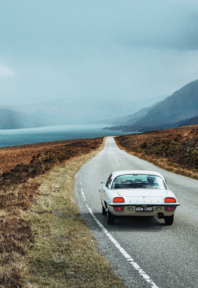 Classic Mazda Cosmo 110S in Scotland