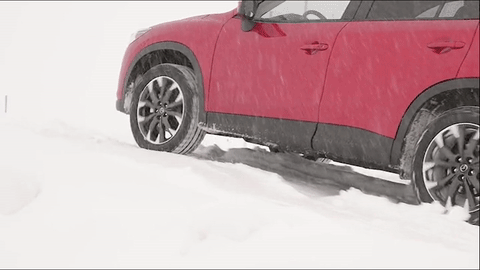 Mazda CX-3 Tire Testing on Snow