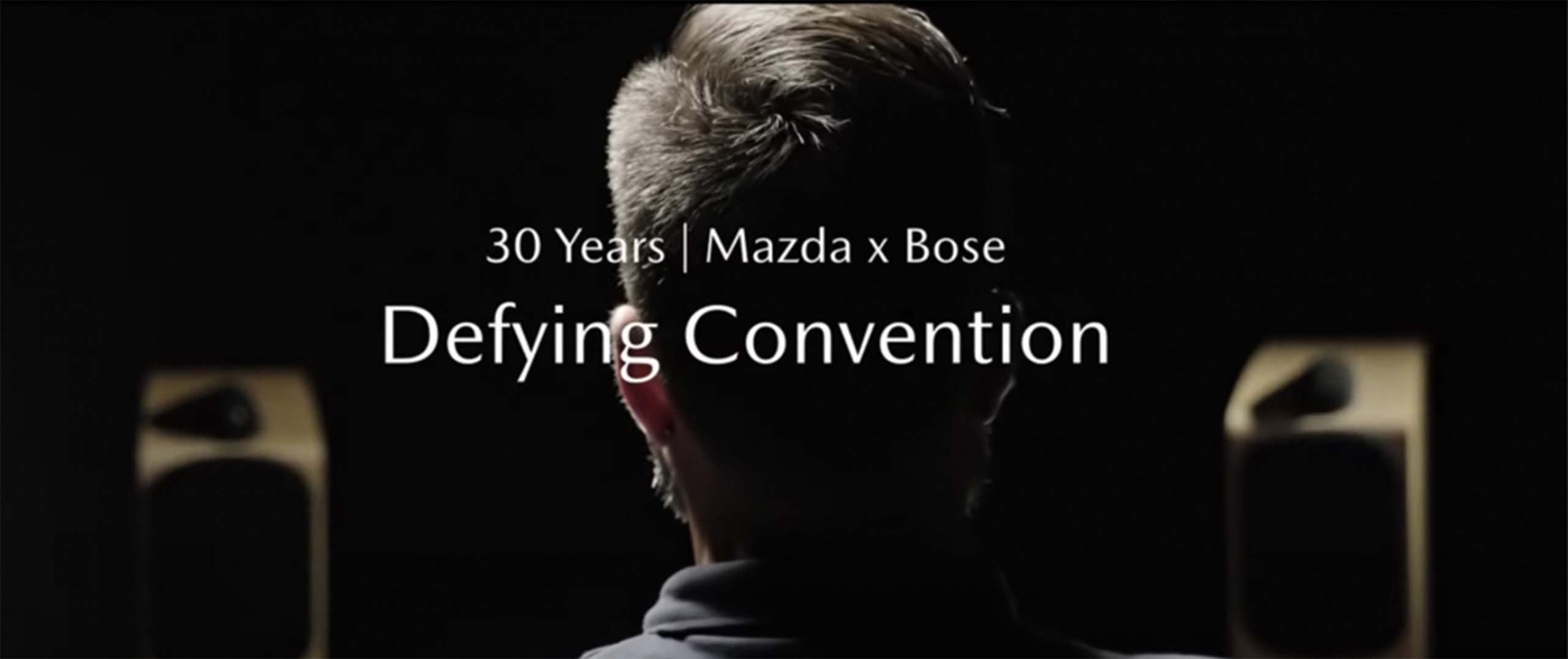 Mazda y Bose  -  30 años