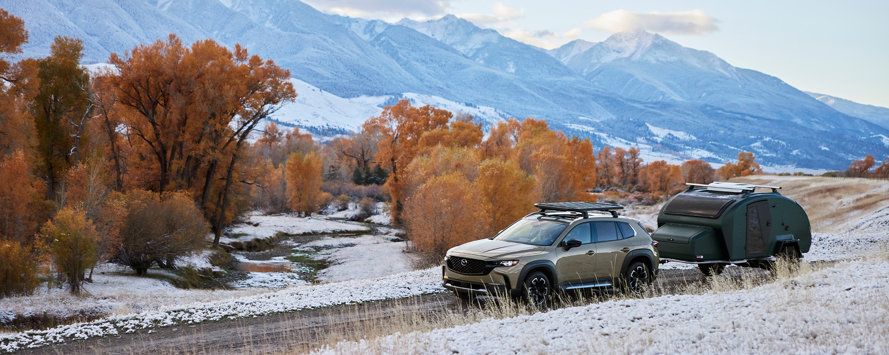 Utilitario Mazda CX-50 todoterreno  –  Towing a Trailor